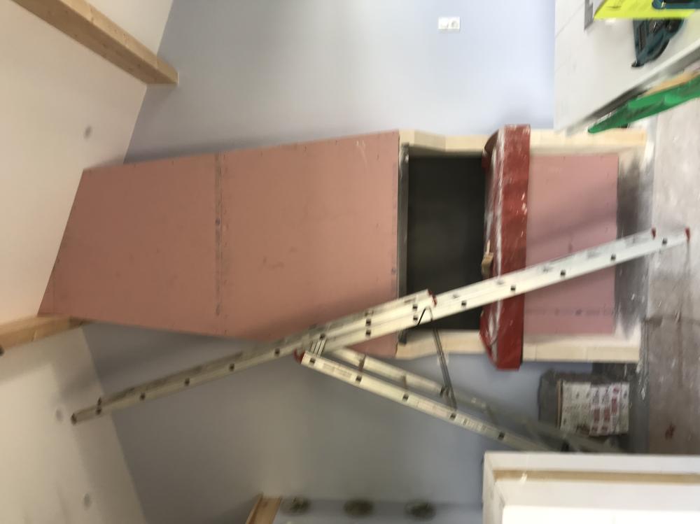 cheminée travaux